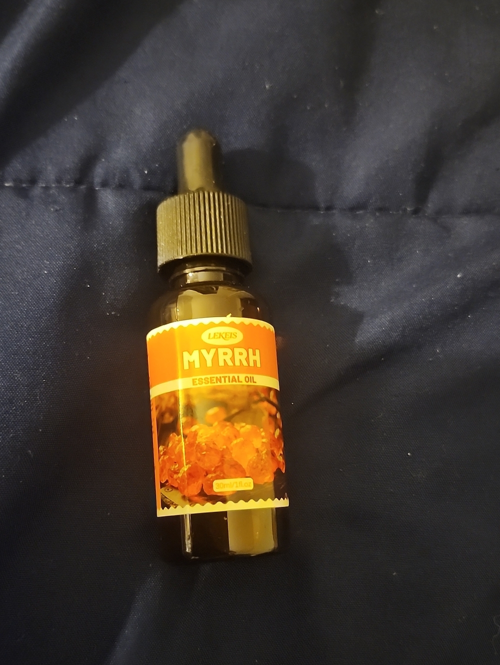 Myrrh Essential Oil Dropper Bottle - Amber